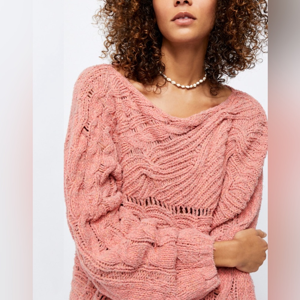 Free People “Against the Tide” Sweater | NWT - Picture 3 of 10